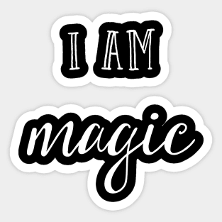 I am magic Sticker